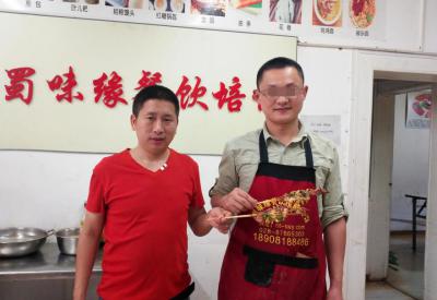 南京的学员做的烤鱿鱼