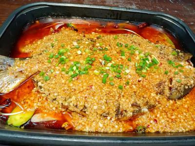 学习蒜香烤鱼技术培训学费，成都飘味缘小吃培训学校便宜